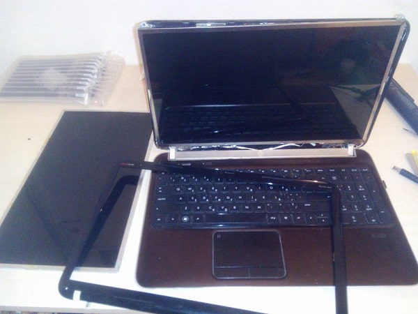 Service HP dv6 - Αλλαγή οθόνης